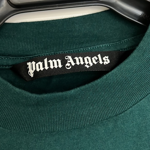 Palm angels green teddy tee - Picture 2 of 4